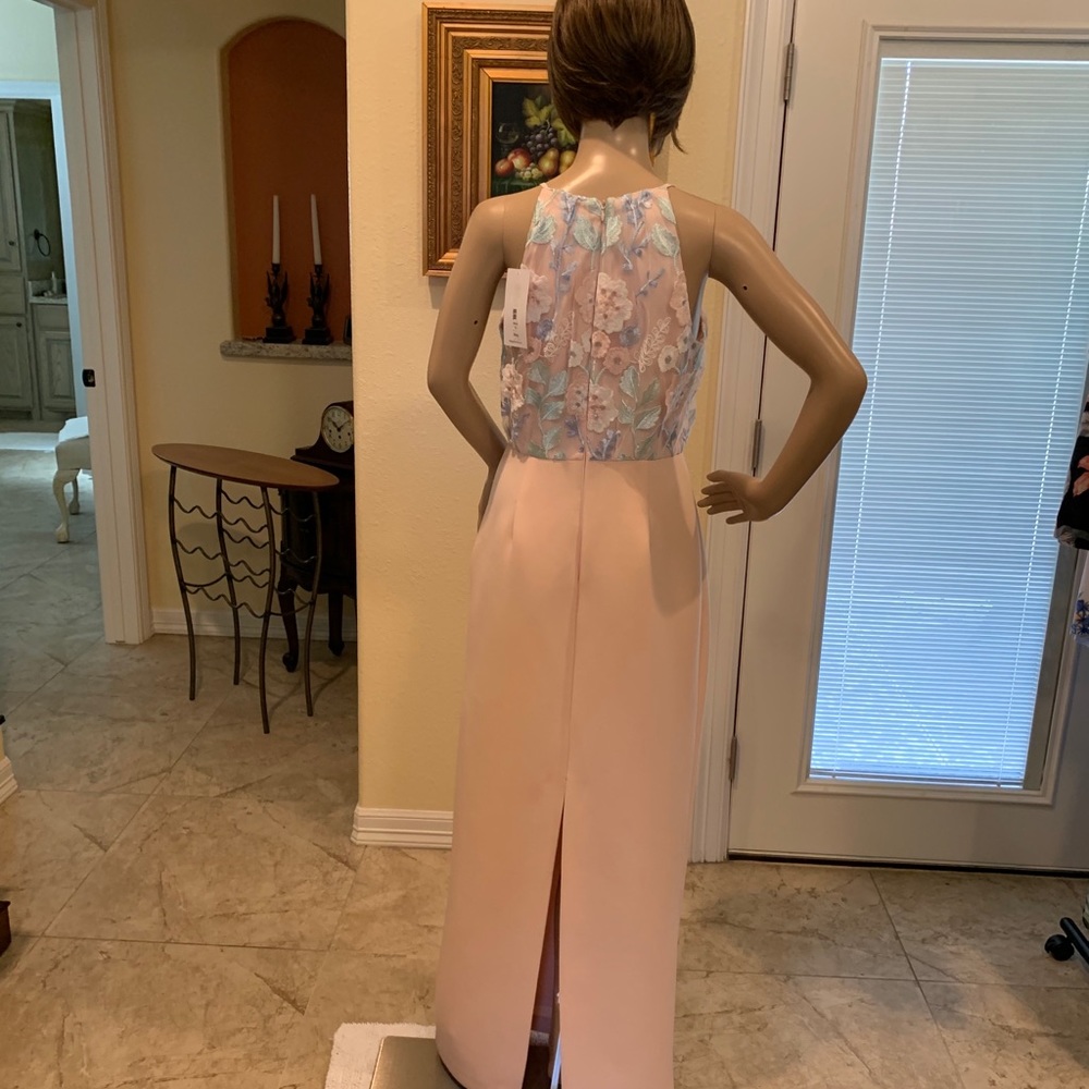 Badgley Mischka Full length pink gown - Picture 2 of 7
